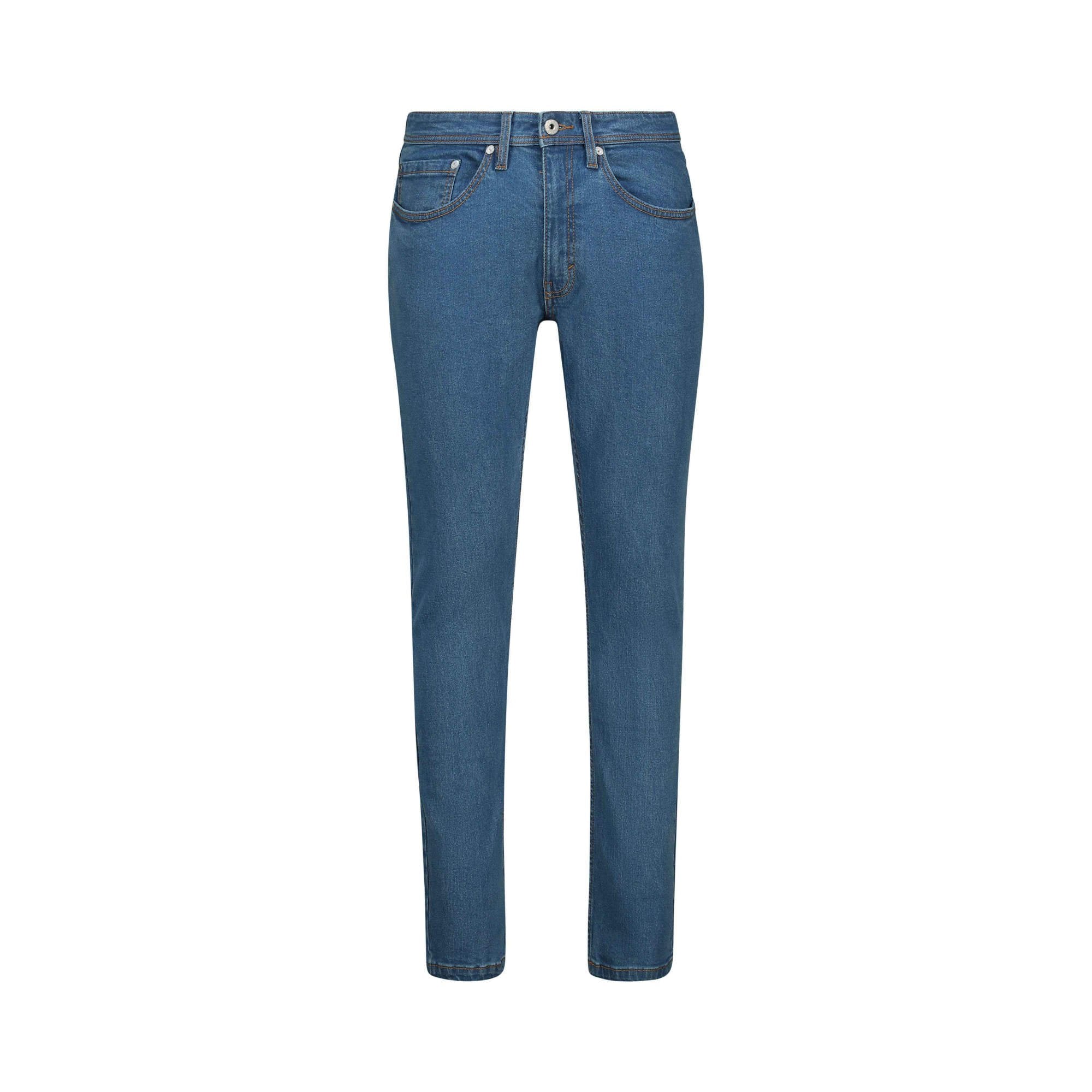 REBEL Men’s Workwear Jeans Mid Blue