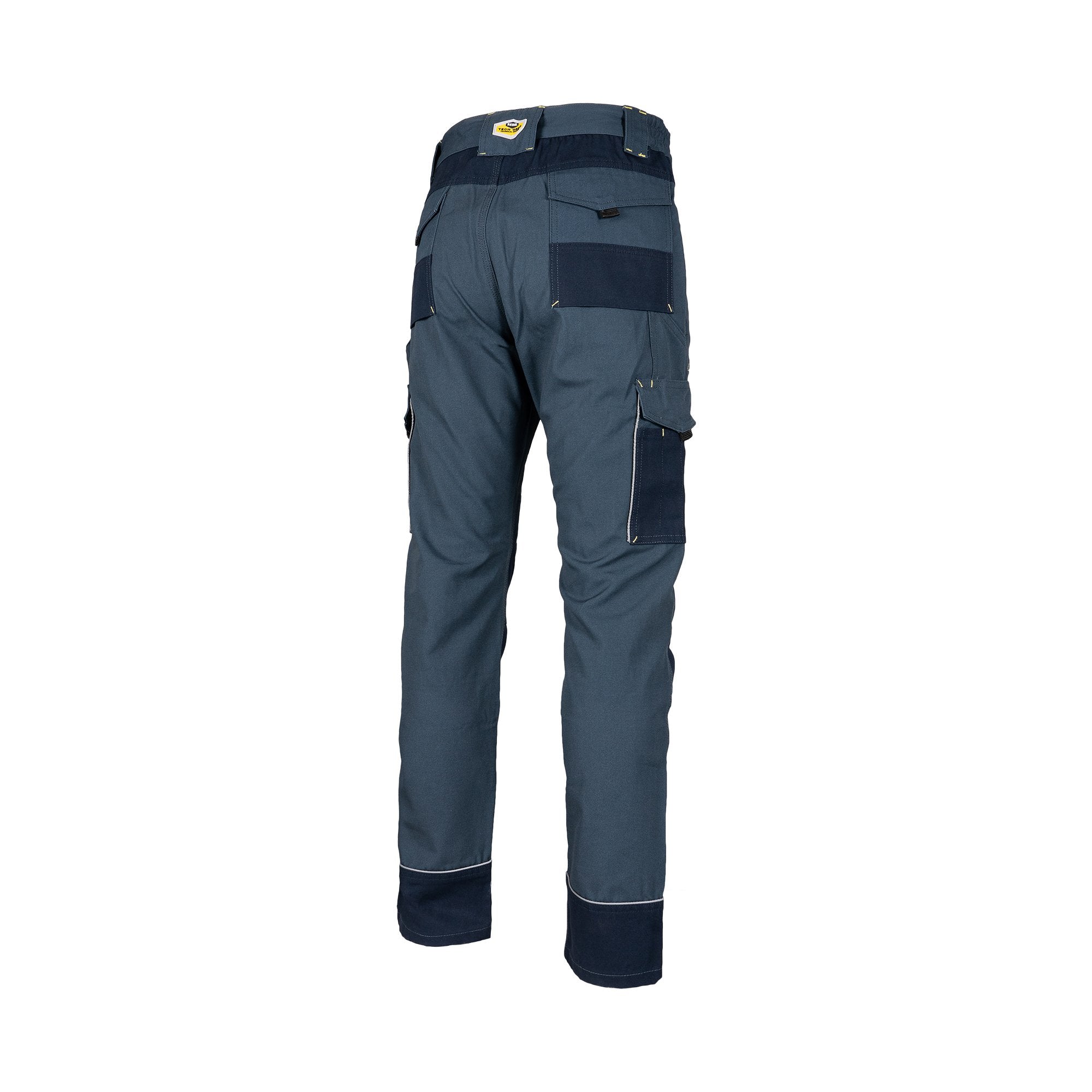 REBEL Men’s Tech Gear Acid Flame Trousers Airforce Blue