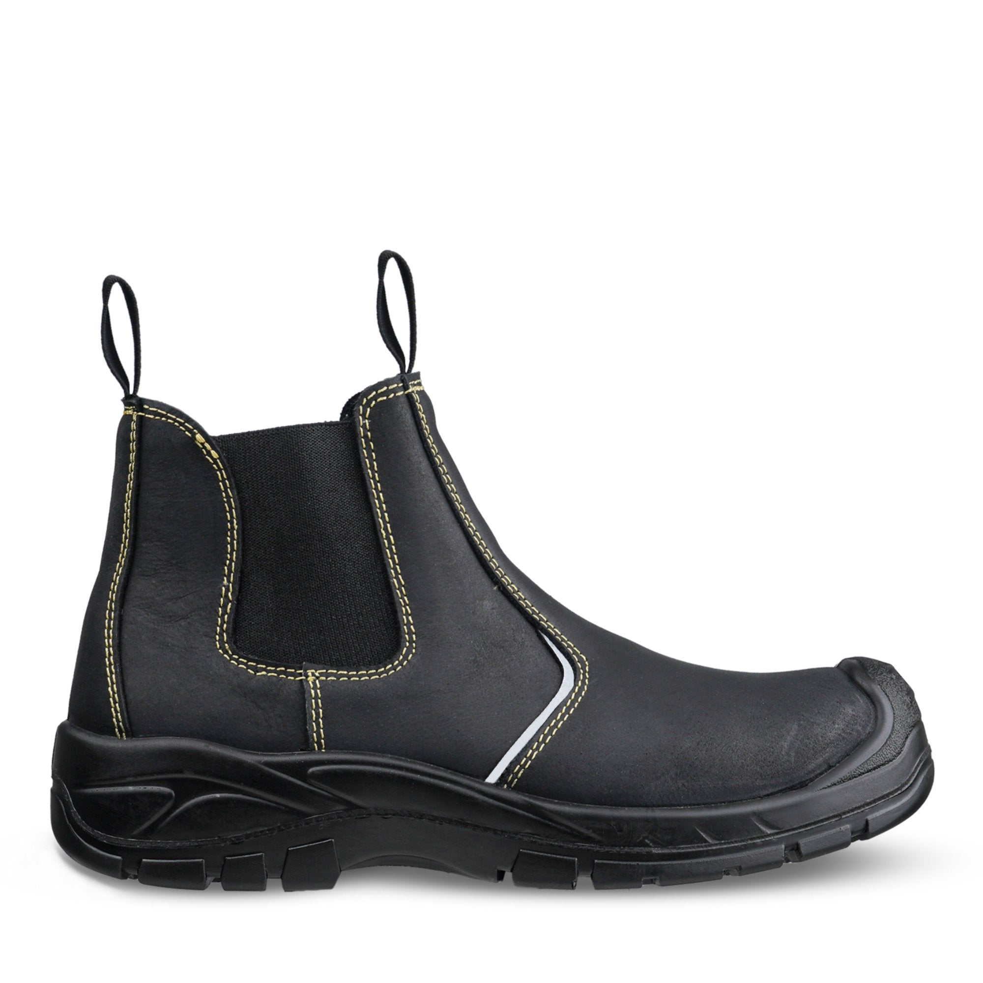 REBEL Anvil Chelsea Boot Black