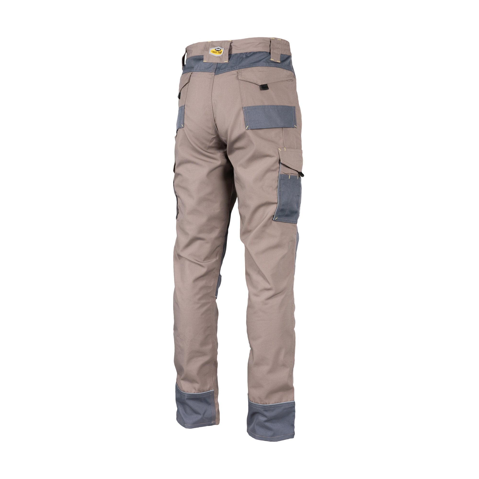 REBEL Men’s Tech Gear Trousers Desert Dust