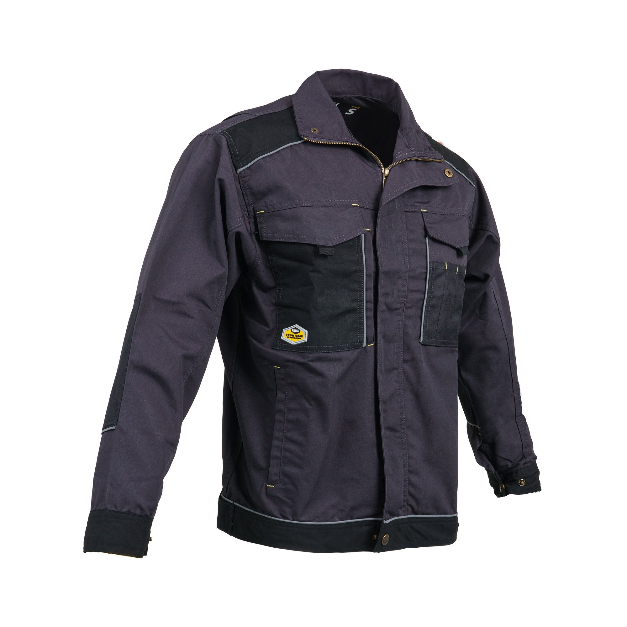 REBEL Tech Gear Jacket Gun Metal