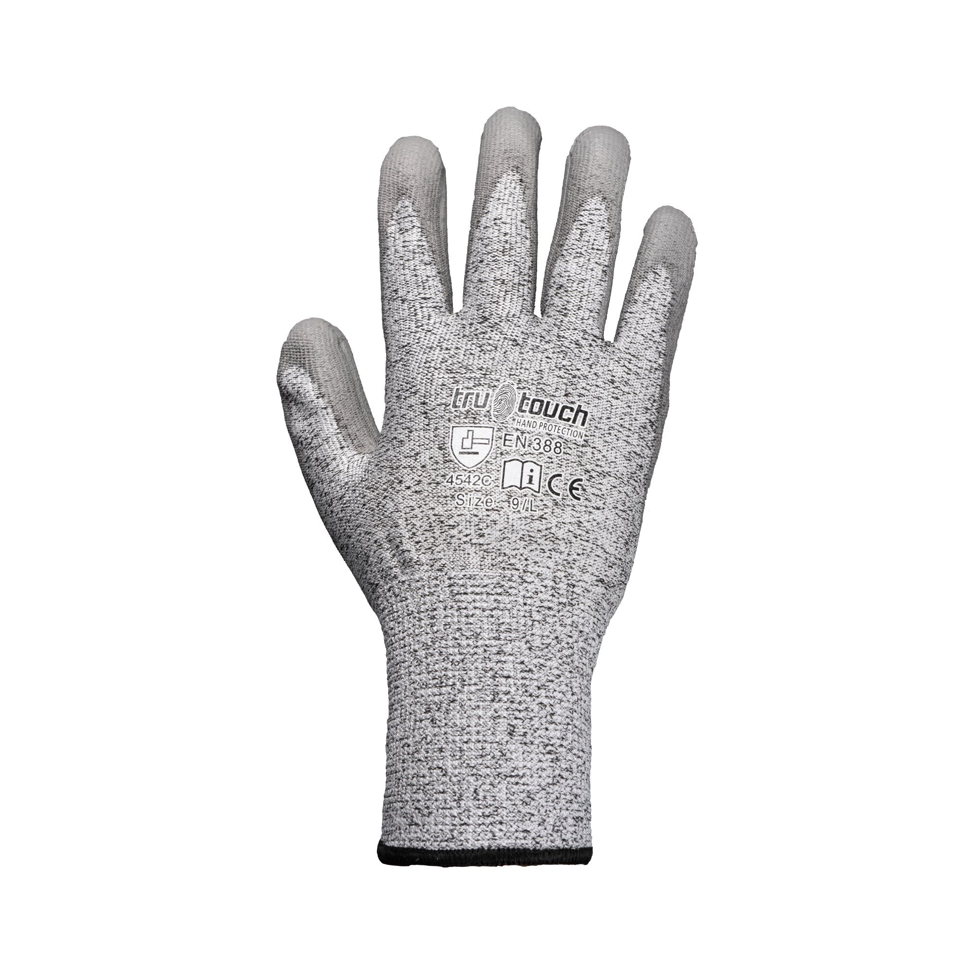 REBEL Tru Touch Cut 5 PU Wrist Gloves