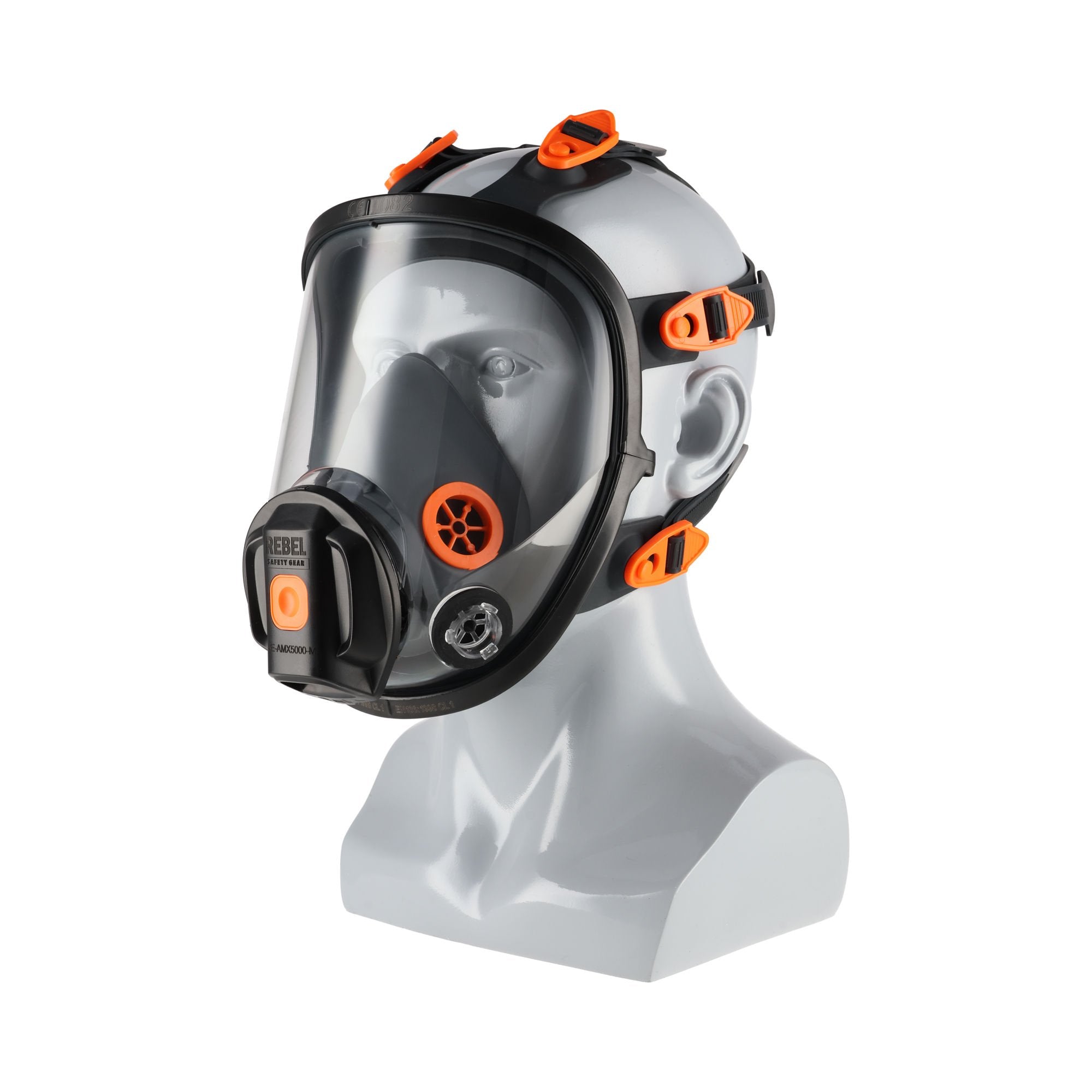 REBEL Airmaxx 5000 Full Face Mask Respirator Double Cartridge