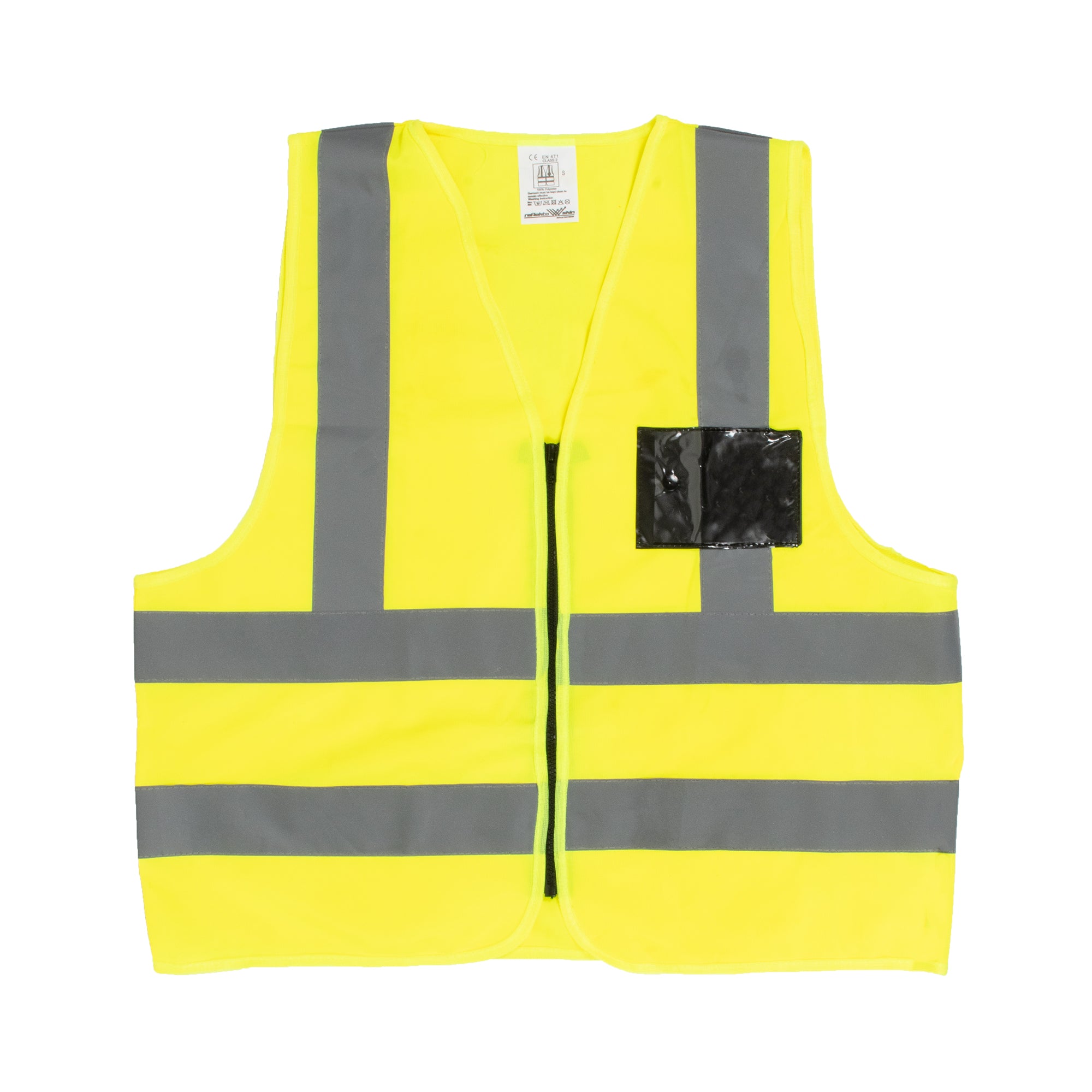 Solid Lime Reflective Vest